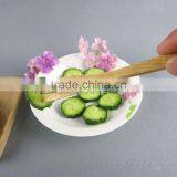 Nature Bamboo Carbonized Fruits Knives And Forks thumbnail-2