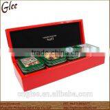 Chinese Tea Packing Boxes 4 Compartment Tea Storage Box thumbnail-2
