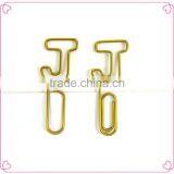 Hight Quality Promotional Gifts Custom Letter J Shape Paper Clips