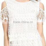 Domin Fashion Latest 2 Piece Style Fancy Lace Dress thumbnail-2