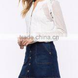High Quality Wholesale Fashion Short Custom Spring Summer Women Jacket thumbnail-6