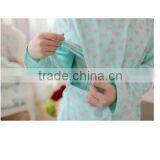 Loving Heart Maternity Nursing Long Sleeve Pajamas Loungewear Dress thumbnail-5