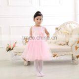 Wholesale Fashion Baby Party Dress Princess Dress Baby Girl Sequin Big Bow Wedding Dress thumbnail-2