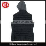 Detachable Knit Hood Women Vest Winter Warm Waistcoat thumbnail-2