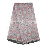 Bestway Nigerian Traditional Wedding Dress Organza Big Lace Fabric With Sequins thumbnail-4