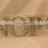 3D Glitter Crystal Stone Letters Laptop Stickers thumbnail-3