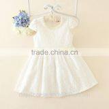 summer pearl 4 year old girl dress lace cotton linning ivory flower girl dress