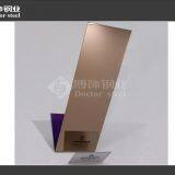 Beautiful 304 mirror bronze color stainless steel sheet