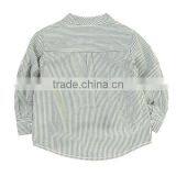 Good Quality Kids Clothing Wholesale Cheap Little Boy Long Sleeve Striped Dress Shirt thumbnail-5