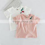 S17098A Summer T-shirt for Girls Cotton Kids T Shirt thumbnail-1