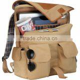 Field & Co. Cambridge 17" Computer Backpack - Cotton Canvas, Padded Laptop Sleeve, Tablet Pocket and Comes With Your Logo thumbnail-6