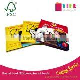 Children 3D Board Book Printing Custom Alpinia Oxyphylla Case Bound Book Pop-up Book