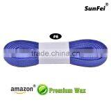 Wax Shoelaces Flat Cotton Leather Accessories for All Court-Cross Shoes - All Size - 7-10mm Width - Accept Custom thumbnail-3