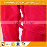 OEM Service Red Bathrobe Ladies Wholesale Luxury Short Robe thumbnail-4