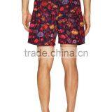 Wholesale OEM Man Printed Swim Trunks Woven Swim Beach Custom Swimwear Pants thumbnail-2