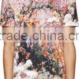 Cotton Floral Pull Printing t- Shirt thumbnail-1