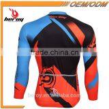 BEROY China Manufacturer Cheap Cycle Shirts, 100% Polyester Long Sleeve Biking Jersey New Arrival thumbnail-3