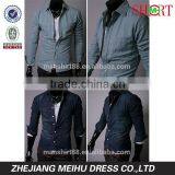 2016 Latest Slim Fit Designer Washed Denim Shirt thumbnail-1