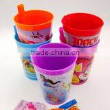 BPA Free Cheap Promotional Gifts/260ml Juice Drinking Bottle/Ice Cream Cup thumbnail-1