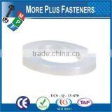 Made in Taiwan High Quality Plastic Flat Washer Screw Washer PVC Washer thumbnail-4