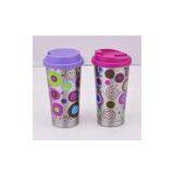 Custom Double Wall S/s Coffee Mugs thumbnail-1