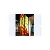 Handcrafted Decorative Glass Wall Panels , 13mm Decorative Colored Glass thumbnail-1