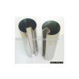 Welded Stainless Steel Groove Pipe With Round Shape thumbnail-1