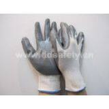 Grey Nitrile Coated Nylon/polyester Glove thumbnail-1
