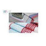 Leather / Hat Cross-stitch Single Head Embroidery Machine 9 Needle 220V / 50Hz