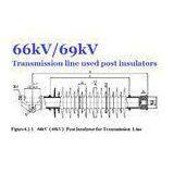2250mm Creepage Distance In Line Post Insulator Polymeric 66kV / 69kV