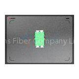 Plastic Fiber Optic Cable Coupler LC - LC Fiber Optic Coupler Duplex Green Flangeless thumbnail-1