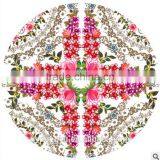 Cherry Printed Shawl Beach Towel/chalu Emoji Fruit Many Round Table Cloth Yoga Mat Beach Towels/lastest Design