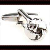 Make High End Polished Metal Knot Button Bulk Cufflinks thumbnail-4