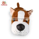 2017 Best Made Soft Big Head Dog Toys Stuffed Animal Custom Plush Cute Dog Doll