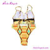 2017 Factory South Africa Printed Swimwear Women Sexy One-Piece Bathing Suit thumbnail-4