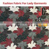 Stretch Fabric Recycled Polyester Rayon Spandex T/R Yarn Dyed Jacquard Stretch Knit Polyester Fabric thumbnail-4