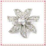 High Quality Rhinestone Real Pearl Bulk Brooch thumbnail-1
