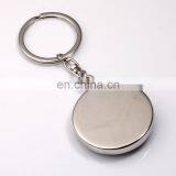 Laser Engraved Custom Car Logo Metal Steering Wheel Key Chain With Table thumbnail-3