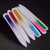 Baby Mini Nail File Crystal Color Glass Buffer Durable Pro Polishing Tool Nail File Plastic Case thumbnail-2