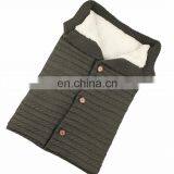 Swaddle Blankets Soft Thick Fleece Knit Baby Girls Boys Stroller Wraps Baby Accessory thumbnail-6