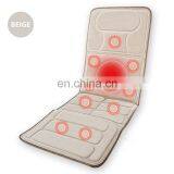 Electric Heating Car Seat Cushion Massage Shiatsu Massage Cushion for Chair Car and Home thumbnail-2