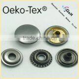 VT-7 Snap Button With Ring Type in Gun Metal Color