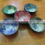 Lacquered Coconut Bowl