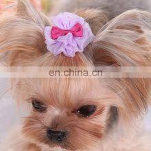 Dog Cat Accessories Pet Cute Hairpin Pet Beds &Amp Accessories Dog Pets Accesories Supplies Hairpin Fashion Bowknot thumbnail-2
