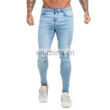 Men Non Ripped skinny Jeans 2021 new Stretch Denim Pants Elastic Waist Big Size European Fashion jeans