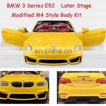 RD 2004-2013 M4 Style Front Rear Bumper Side Skirts Auto Body Kits for BMW 3 Series E90 E92 E93 thumbnail-3