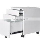 3 Drawer KD Factory 0.7 mm Mobile Filing Cabinet for Workstation,Small Office Cabinet,Mobile Filing Pedestal