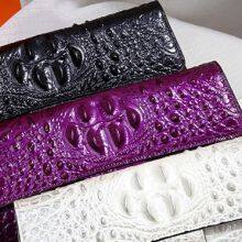 High-Quality Textured Crocodile Pattern Leather Clutch Women's New Ladies Banquet Handbag Shoulder Messenger Bag