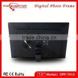 7-inch Photo Frames Digital Photo Frame With 800 x 480 Pixels Resolution and MP3 Player thumbnail-5