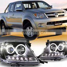 Upgrade to Led DRL HID Xenon Headlamp Headlight for TOYOTA HILUX VIGO Head Lamp Head Light 2008 thumbnail-5